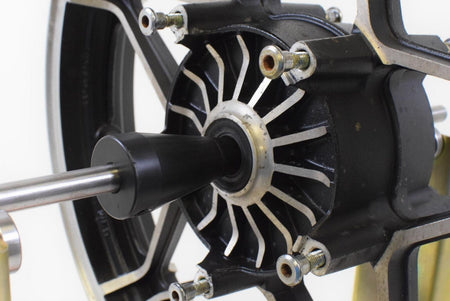 1983 83 Honda CB1000 Custom Front Wheel Rim 18x2.5 STRAIGHT 44650-MG1-305 {{ shop.shopifyCountryName }} - Mototech271