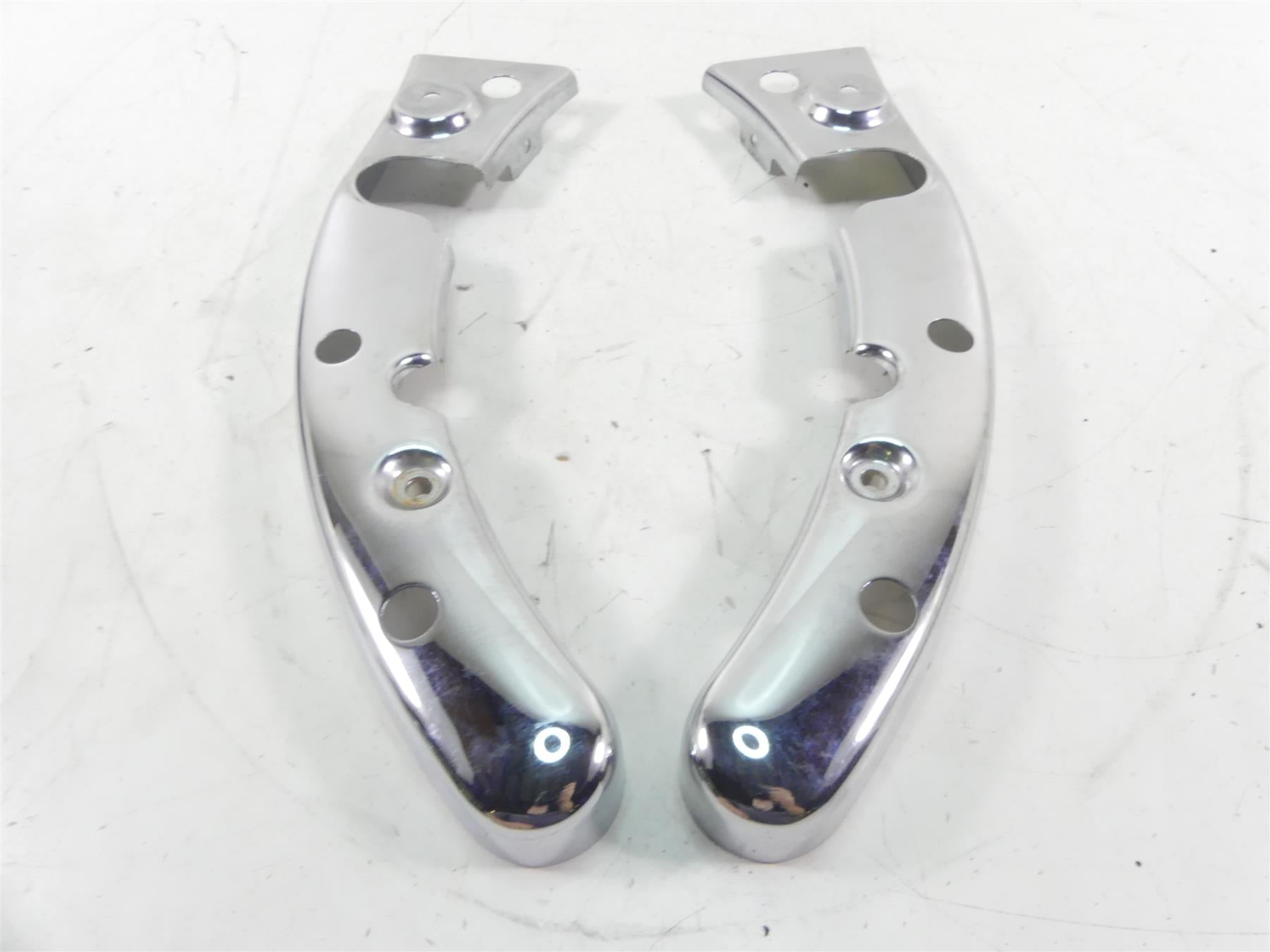 2011 Harley Touring FLTRX Road Glide Rear Subframe Chrome Struts Set 47502-09 {{ shop.shopifyCountryName }} - Mototech271