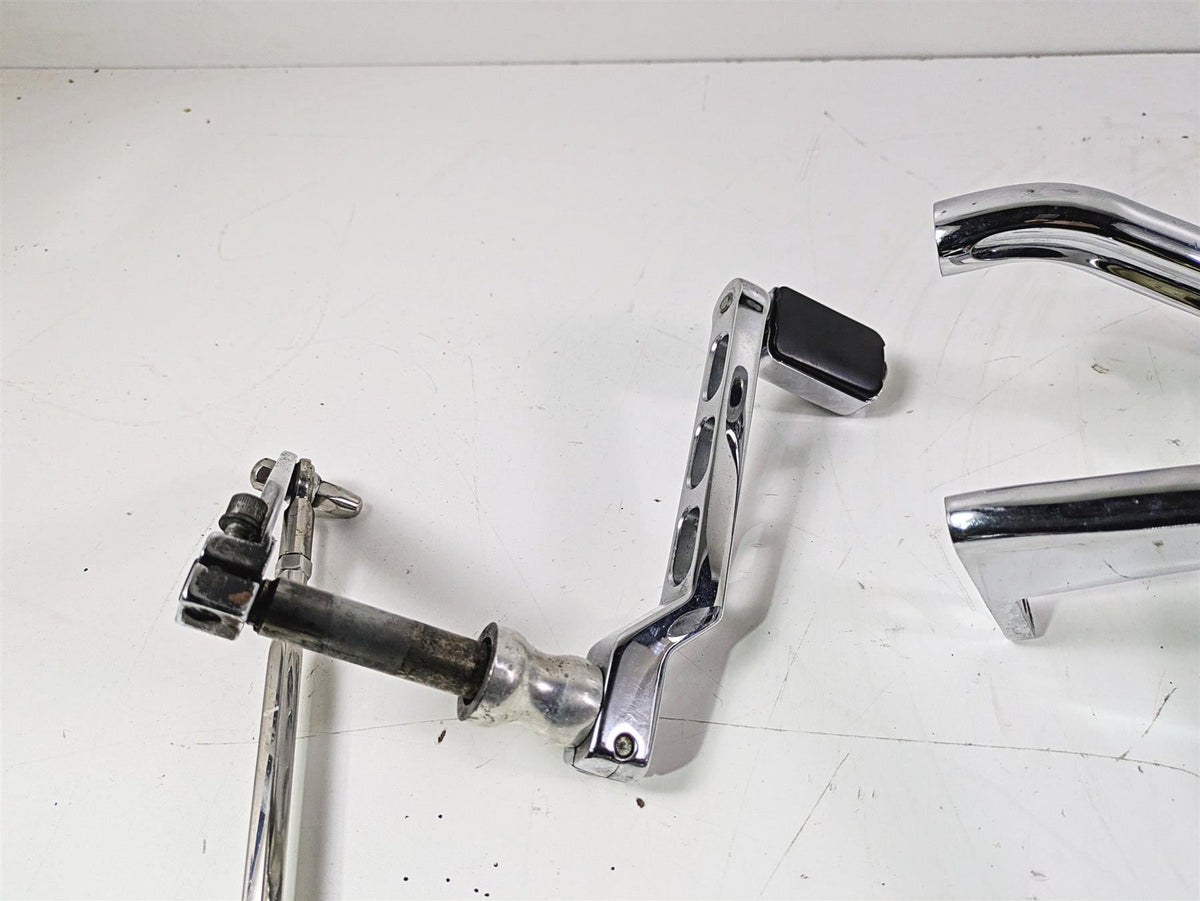 2007 Harley Touring FLHTCU SE CVO E-Glide Full Chrome Floor Board Set 50688-04 {{ shop.shopifyCountryName }} - Mototech271