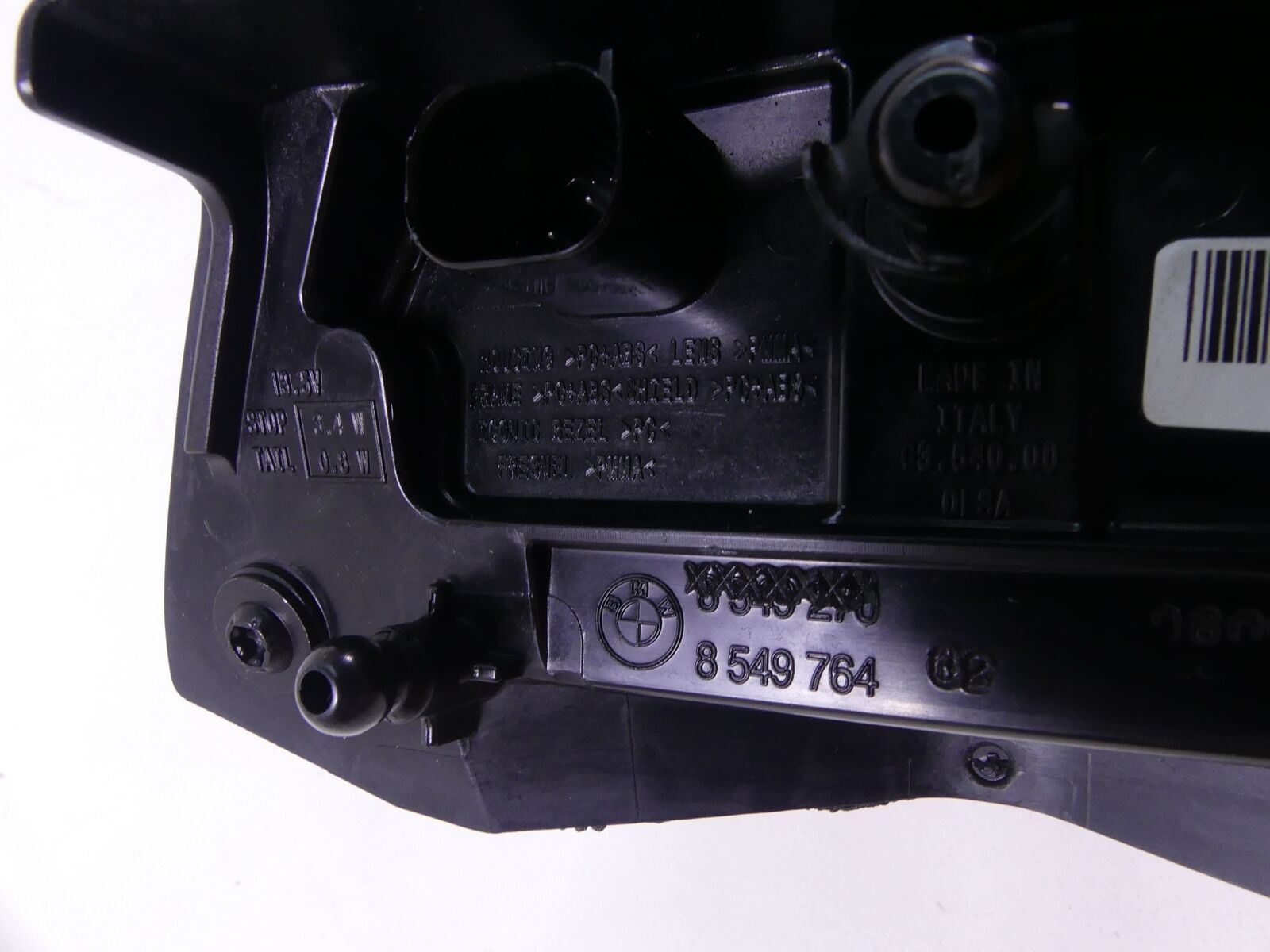 2016 BMW R1200RS K54 Taillight Tail Back Brake Stop Light Lamp 63218549764 {{ shop.shopifyCountryName }} - Mototech271