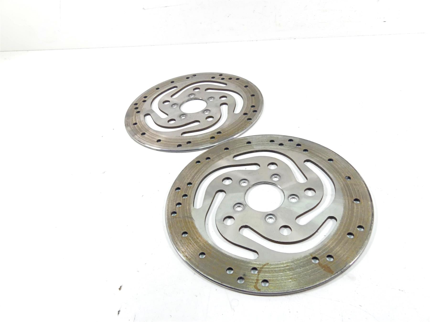 2004 Harley Touring FLHTCUI Electra Glide Front Brake Rotor Disc Set 44156-00 {{ shop.shopifyCountryName }} - Mototech271