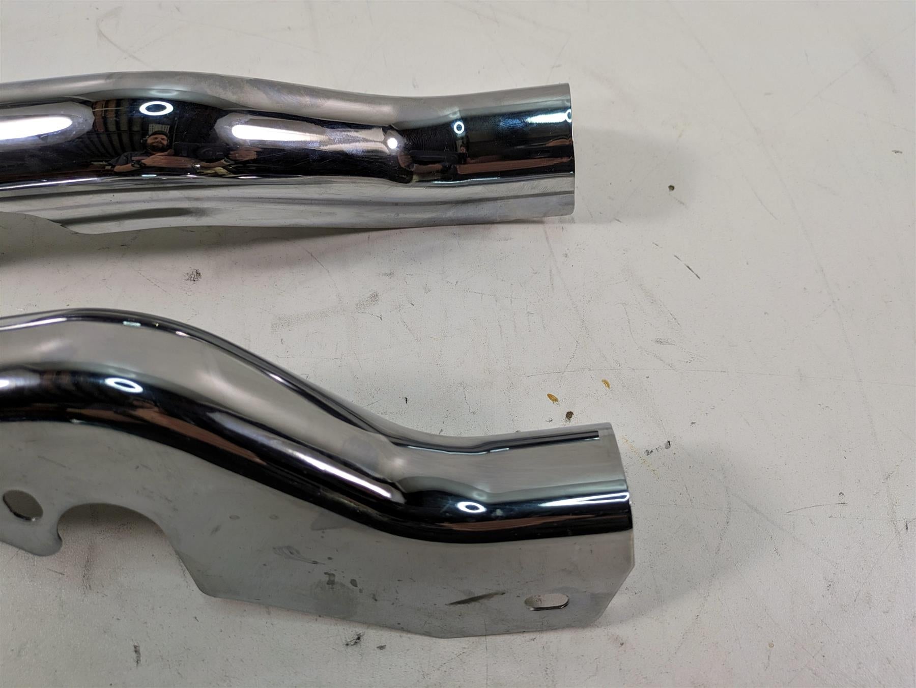 2006 Harley Touring FLHTCUI Electra Glide Nice Rear Frame Chrome Covers 47504-97 {{ shop.shopifyCountryName }} - Mototech271