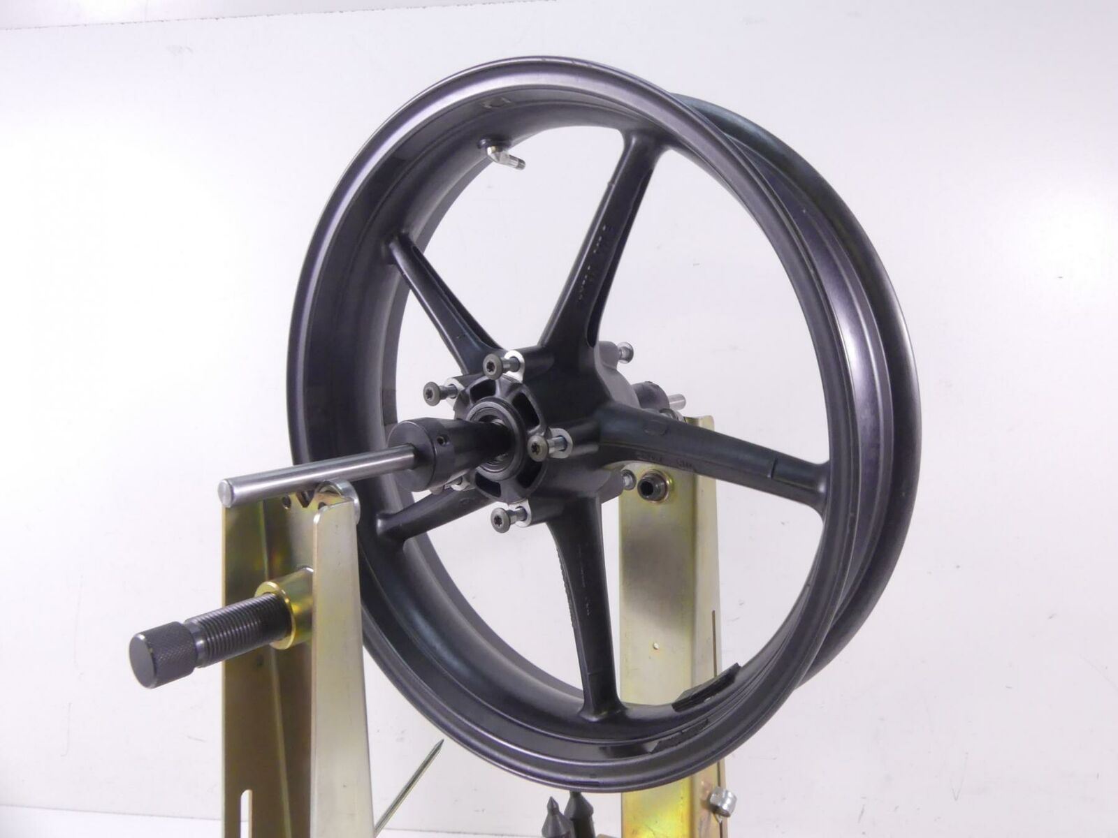 2009 Triumph Street Triple 675R Straight Front 5 Spoke Wheel Rim 17x3.5 T2000618 {{ shop.shopifyCountryName }} - Mototech271