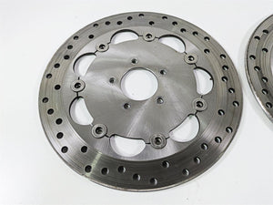 2014 Harley FXDF Dyna Fat Bob Front Brake Rotor Disc Set 46717-10