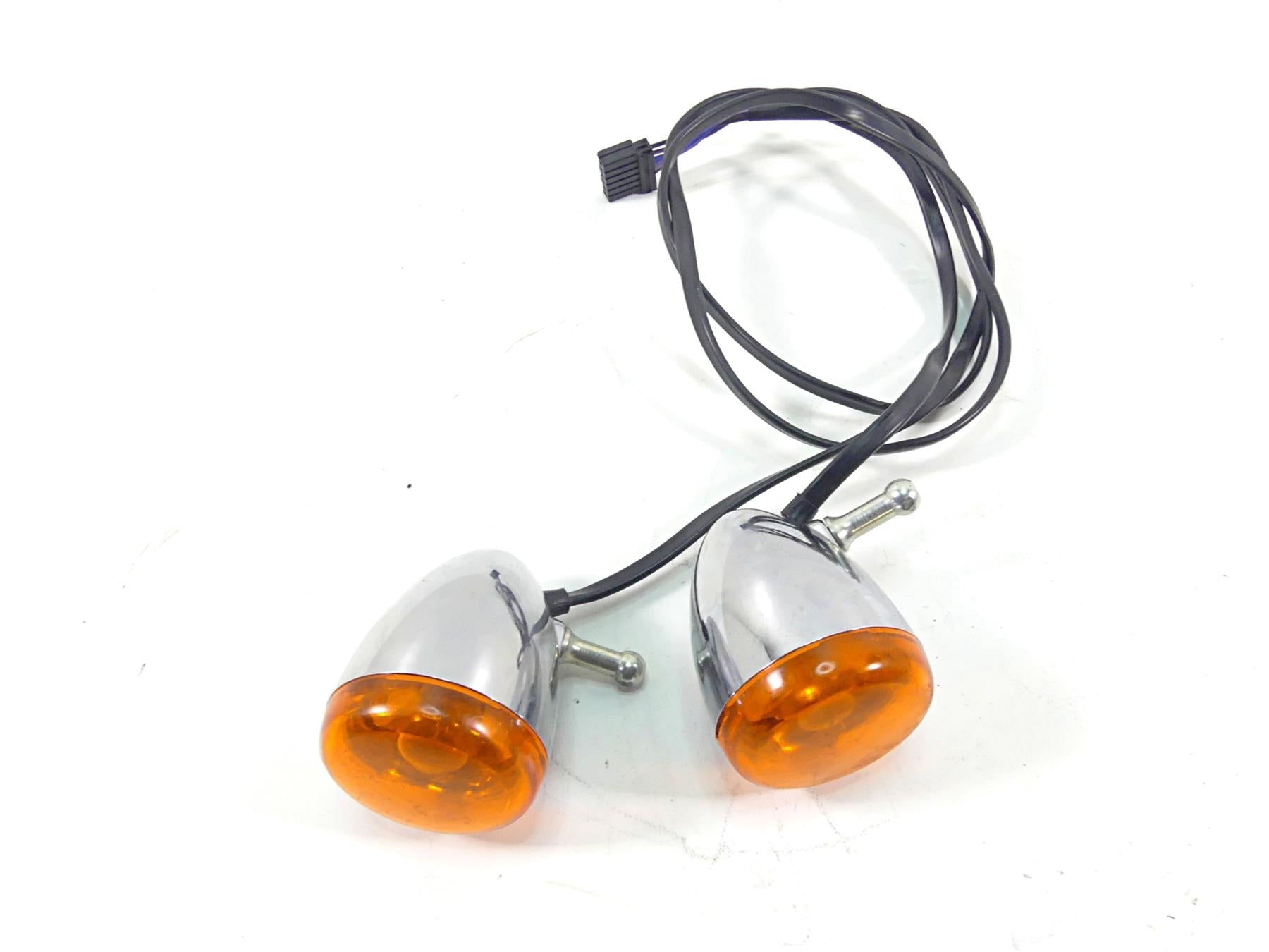 2005 Harley Sportster XL1200 C Front Turn Signal Blinker Set 68972-00 {{ shop.shopifyCountryName }} - Mototech271