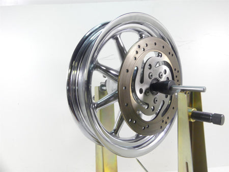 2007 Harley FLHTCU SE CVO Electra Glide Rear 9 Spoke Chrome Wheel 16x3 43484-08 {{ shop.shopifyCountryName }} - Mototech271