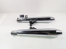 Load image into Gallery viewer, 2013 Triumph Bonneville Stock Exhaust Pipe Muffler Set T2206490 T2206485
