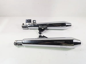 2013 Triumph Bonneville Stock Exhaust Pipe Muffler Set T2206490 T2206485