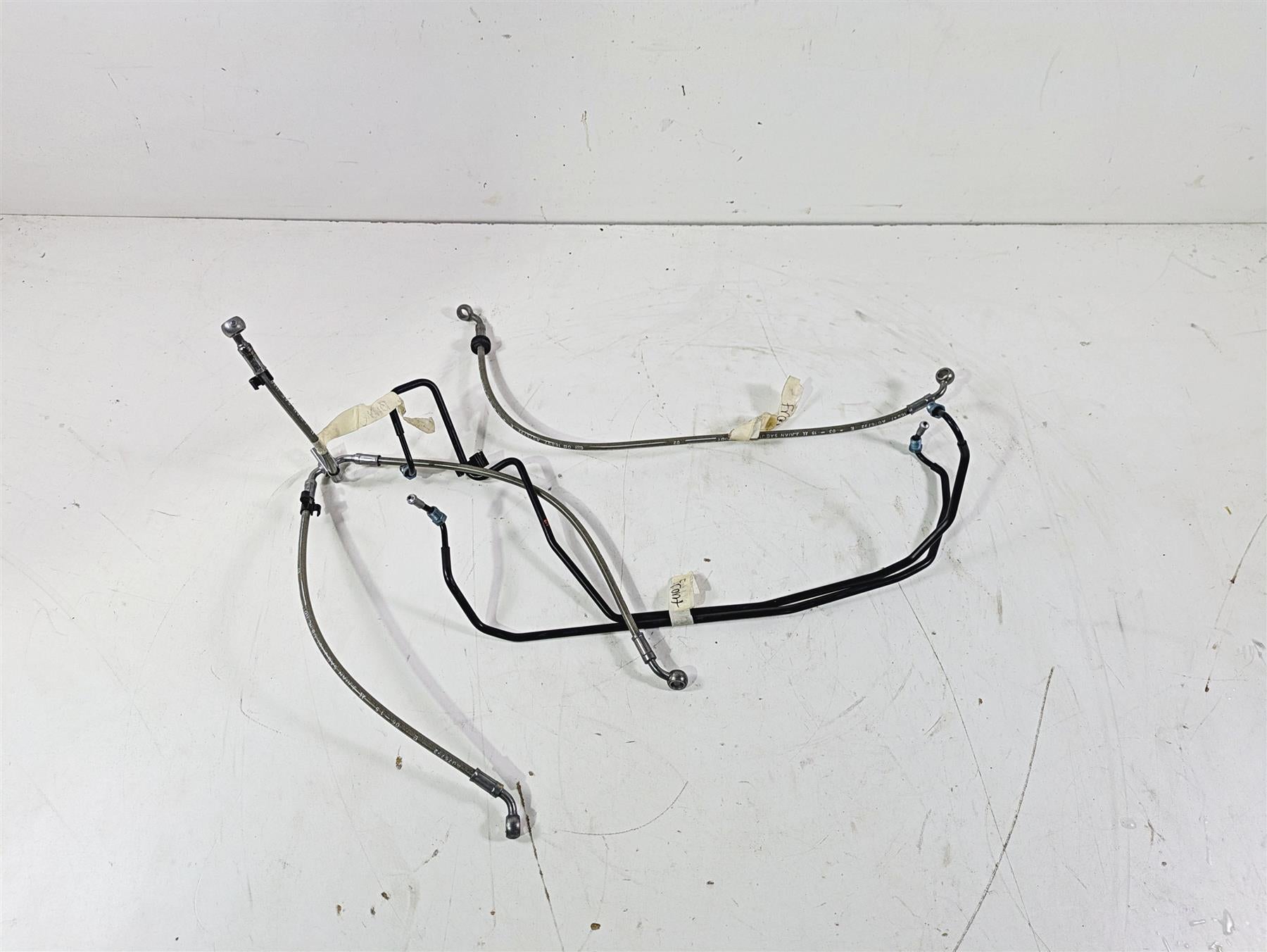 2016 BMW F800R K73 Front Abs Brake Line Hose Set 34328548297 34328548298 {{ shop.shopifyCountryName }} - Mototech271