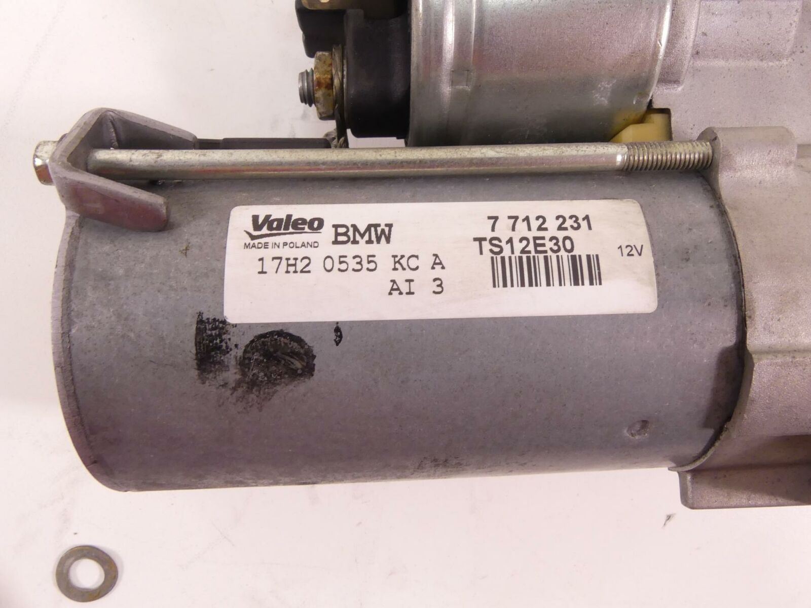 2013 BMW R1200RT K26 Valeo Engine Starter Motor & Cover 12417712231 {{ shop.shopifyCountryName }} - Mototech271