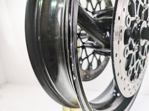 2008 Suzuki GSXR600 Front Wheel Rim 17x3.5 & Brake Rotor Discs 54111-37H00-019 | Mototech271