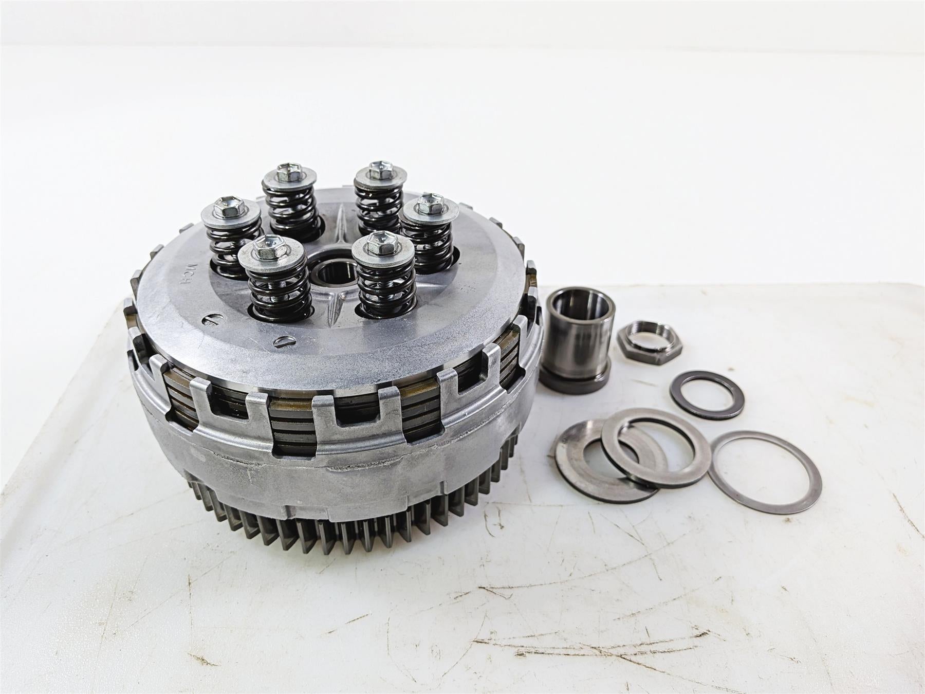 2010 Honda VT1300 CR Stateline Clutch Basket & Friction Disc Set 22100-MEA-670 {{ shop.shopifyCountryName }} - Mototech271