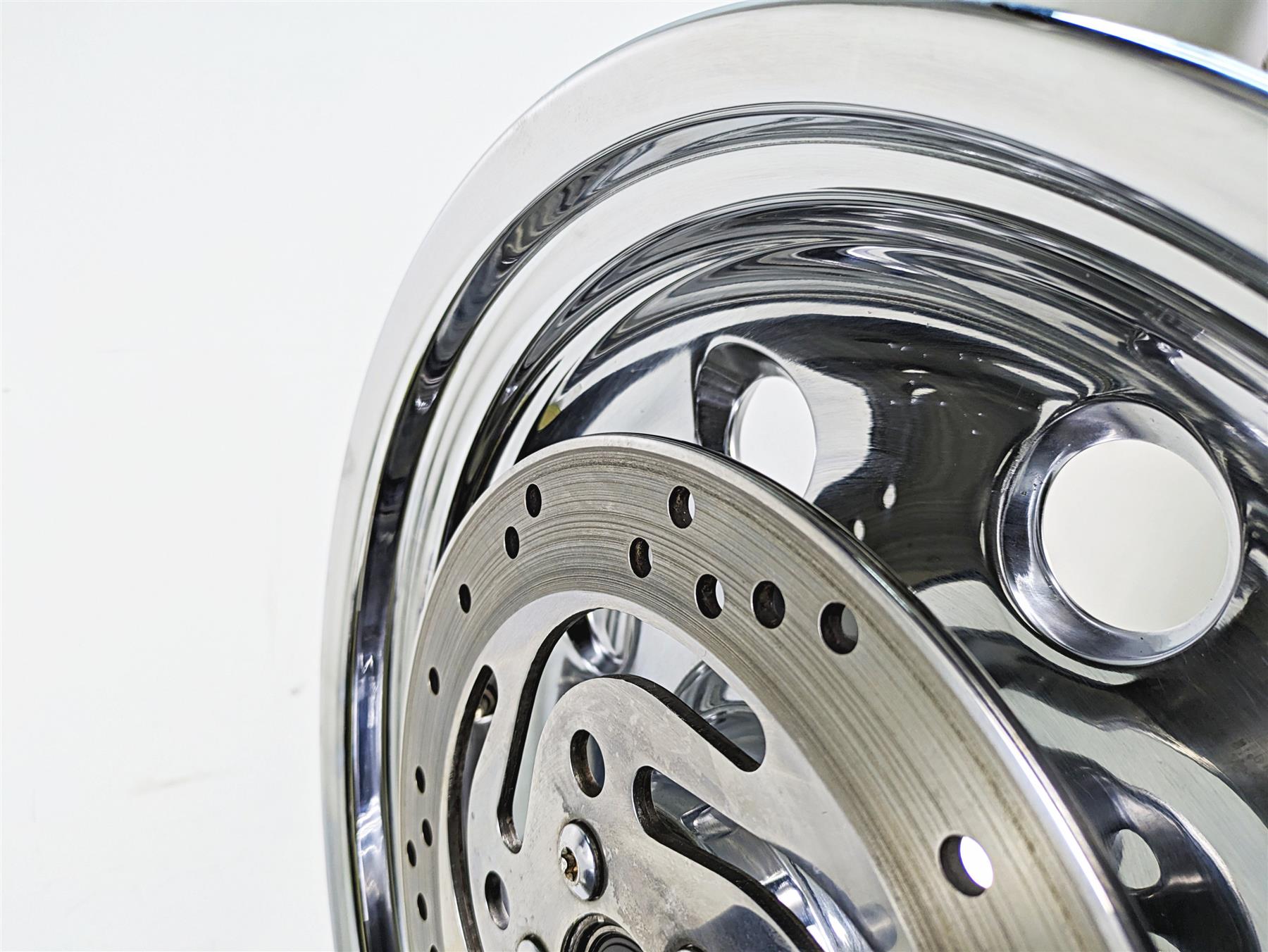 2006 Harley Softail FXSTSI Springer Rear Wheel Rim Chrome 17x6 41117-06 {{ shop.shopifyCountryName }} - Mototech271