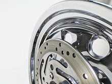 Load image into Gallery viewer, 2006 Harley Softail FXSTSI Springer Rear Wheel Rim Chrome 17x6 41117-06
