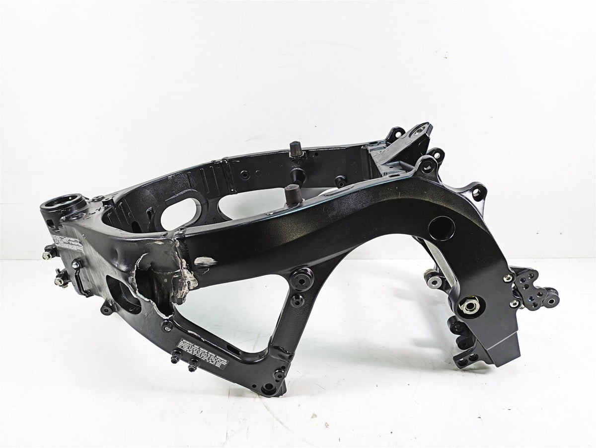 2022 Suzuki GSXR 750 Damaged Main Frame Chassis With Texas Salvage Title 41100-15J00-YAP {{ shop.shopifyCountryName }} - Mototech271