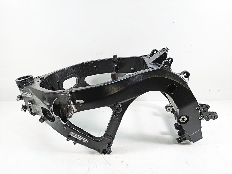 2022 Suzuki GSXR 750 Damaged Main Frame Chassis With Texas Salvage Title 41100-15J00-YAP {{ shop.shopifyCountryName }} - Mototech271