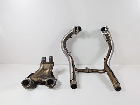 2009 Yamaha VMX17 V-Max 1700 Exhaust Header Pipe Set 2S3-14602-01 2S3-14650-01-Mototech271