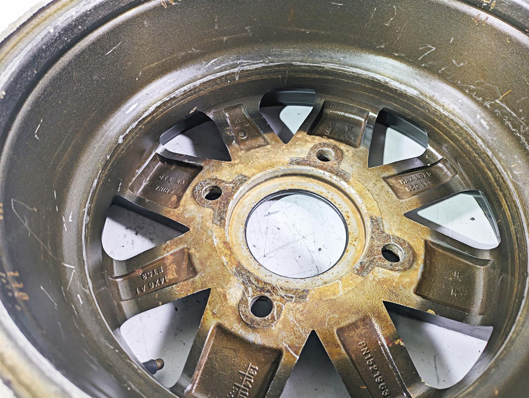 2020 Polaris RZR XP 1000 Turbo Front Left Oem 14x6 Wheel Rim 1521963 {{ shop.shopifyCountryName }} - Mototech271