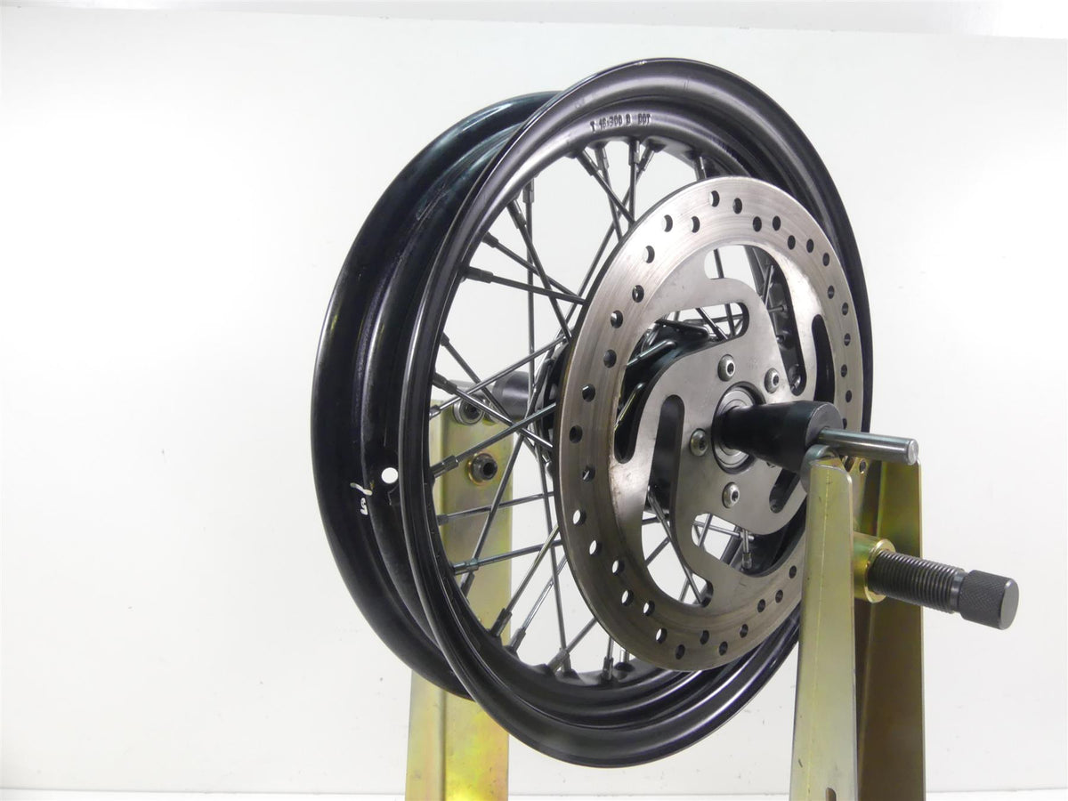 2017 Harley FLS Softail Slim Straight Front Spoke Wheel Rim 16x3 55107-12 {{ shop.shopifyCountryName }} - Mototech271