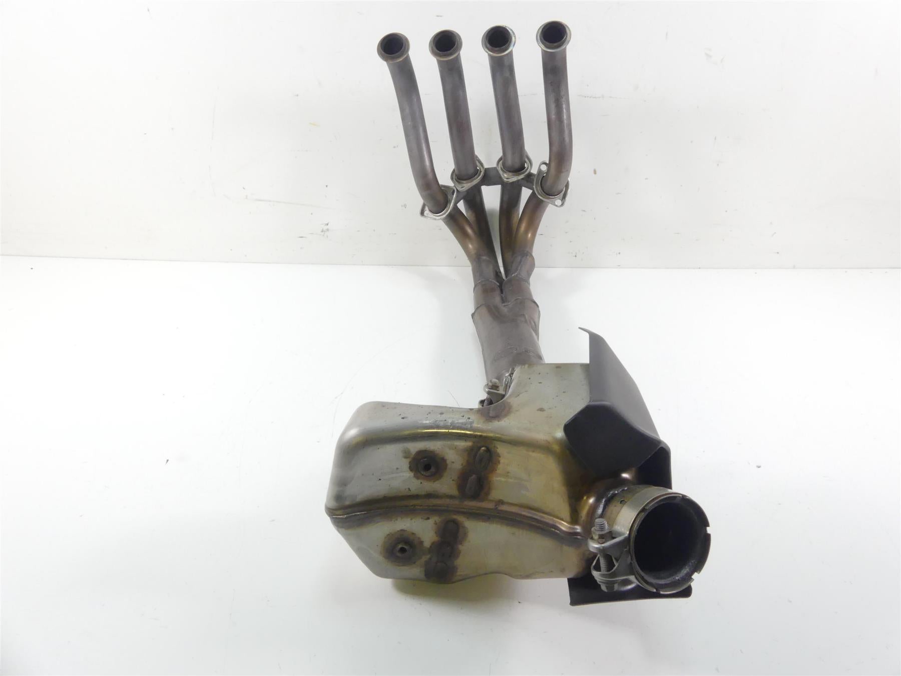 2013 Kawasaki ZX636 ZX6R Ninja Exhaust Header Pipe & Mid Camber 39178-0207 {{ shop.shopifyCountryName }} - Mototech271