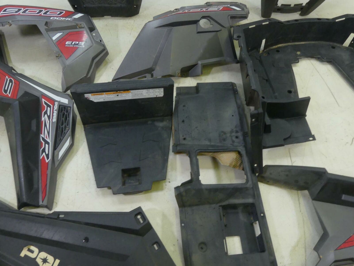 2015 Polaris RZR S 900 EPS Body Fairing Fender Interiour Cover Set 5439786 {{ shop.shopifyCountryName }} - Mototech271
