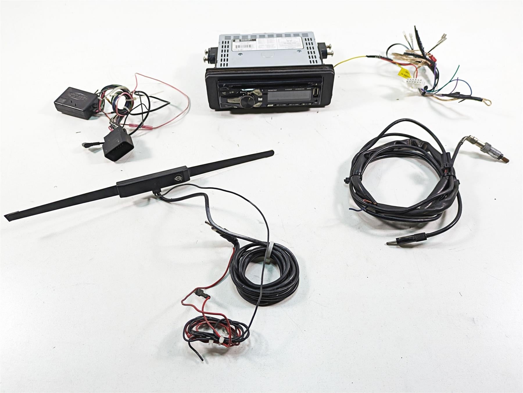 2011 Harley Touring FLTRU Road Glide Dual Radio Cd Mp3 Player Receiver DC207BT {{ shop.shopifyCountryName }} - Mototech271