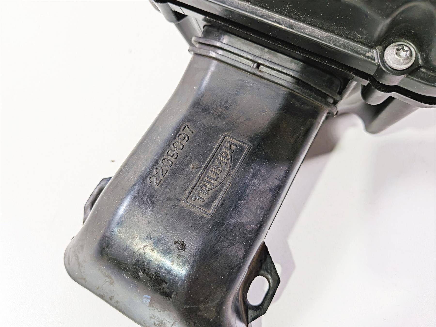 2022 Triumph Tiger 900 GT Pro Air Box Cleaner Breather & Tubes Set T2209565 {{ shop.shopifyCountryName }} - Mototech271