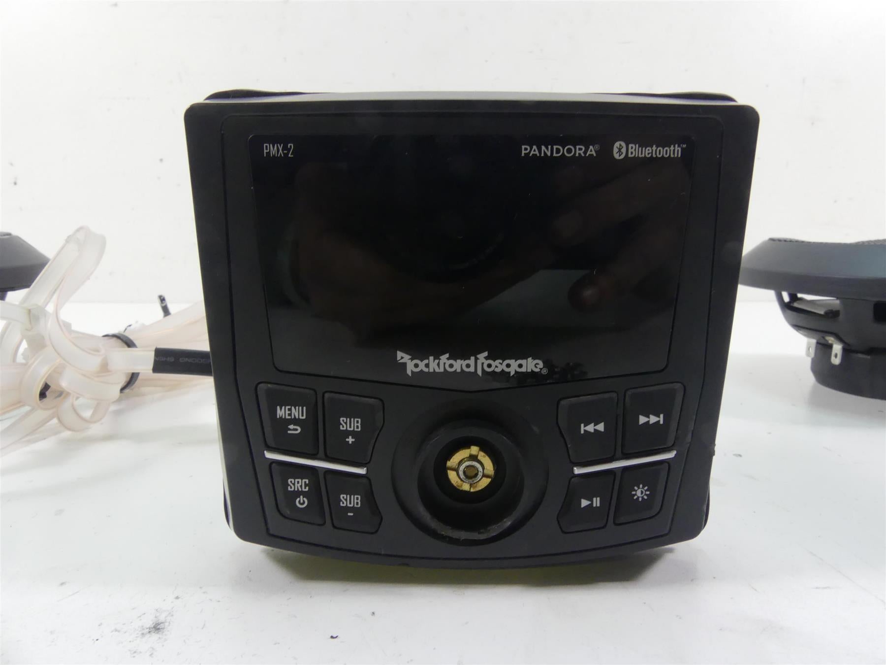 2005 Harley Touring FLHRSI Road King Rockford Radio Speaker Set -For Parts PMX-2 {{ shop.shopifyCountryName }} - Mototech271