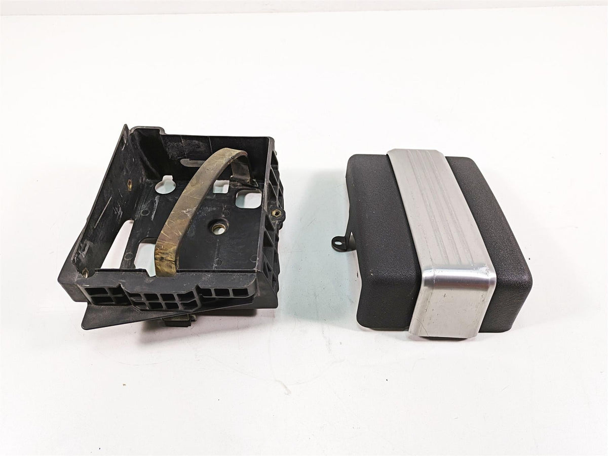 2009 Harley FXDF Dyna Fat Bob Battery Tray Stay Holder & Cover 70379-06A {{ shop.shopifyCountryName }} - Mototech271
