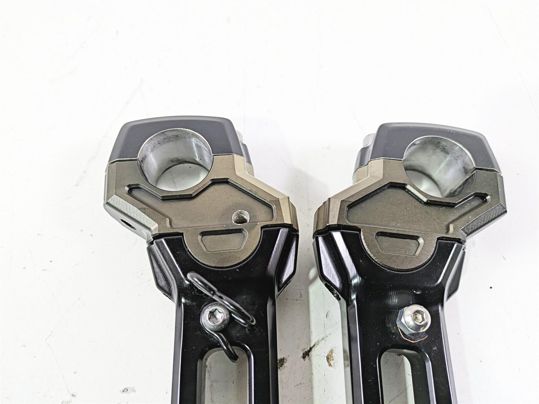 2022 Harley RA1250 S Pan America Aftermarket 8" Tall Handlebar Riser Set {{ shop.shopifyCountryName }} - Mototech271