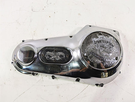 1992 Harley FLSTC Softail Heritage Outer Primary Clutch Cover 60543-89 60506-89A {{ shop.shopifyCountryName }} - Mototech271
