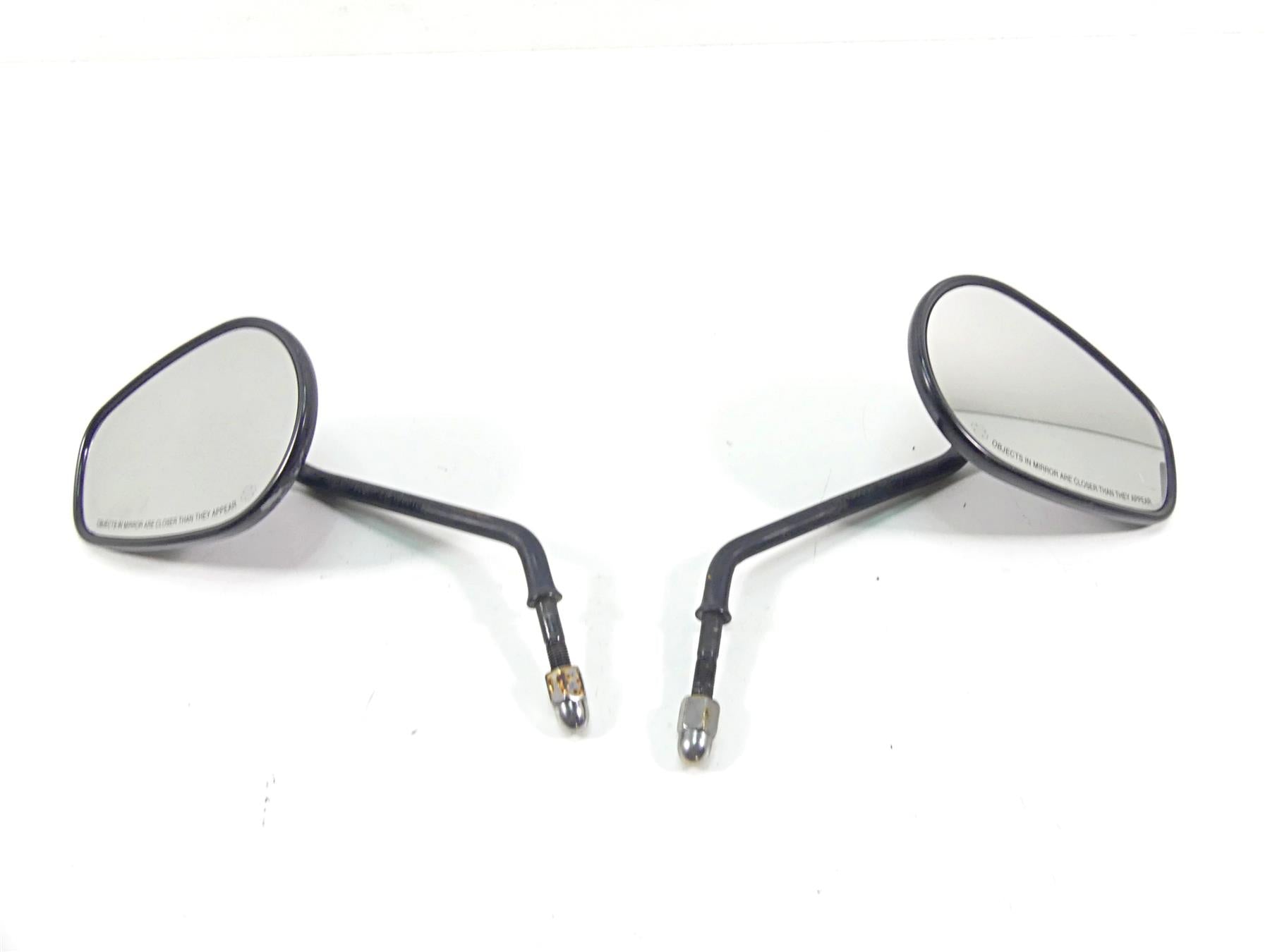 2011 Harley Softail FXS Blackline Rear View Mirror Set  91909-03B 91910-03B