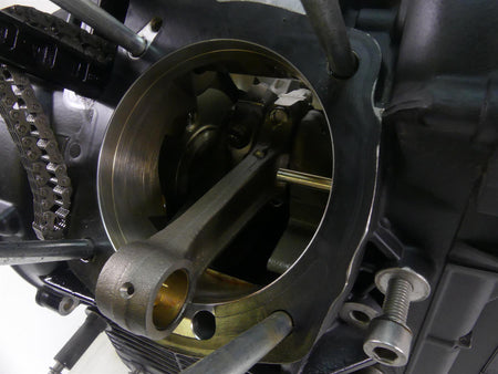 2014 Moto Guzzi Griso 1200 SE 8V Bottom End Crankshaft Crank Engine Motor 976539 {{ shop.shopifyCountryName }} - Mototech271