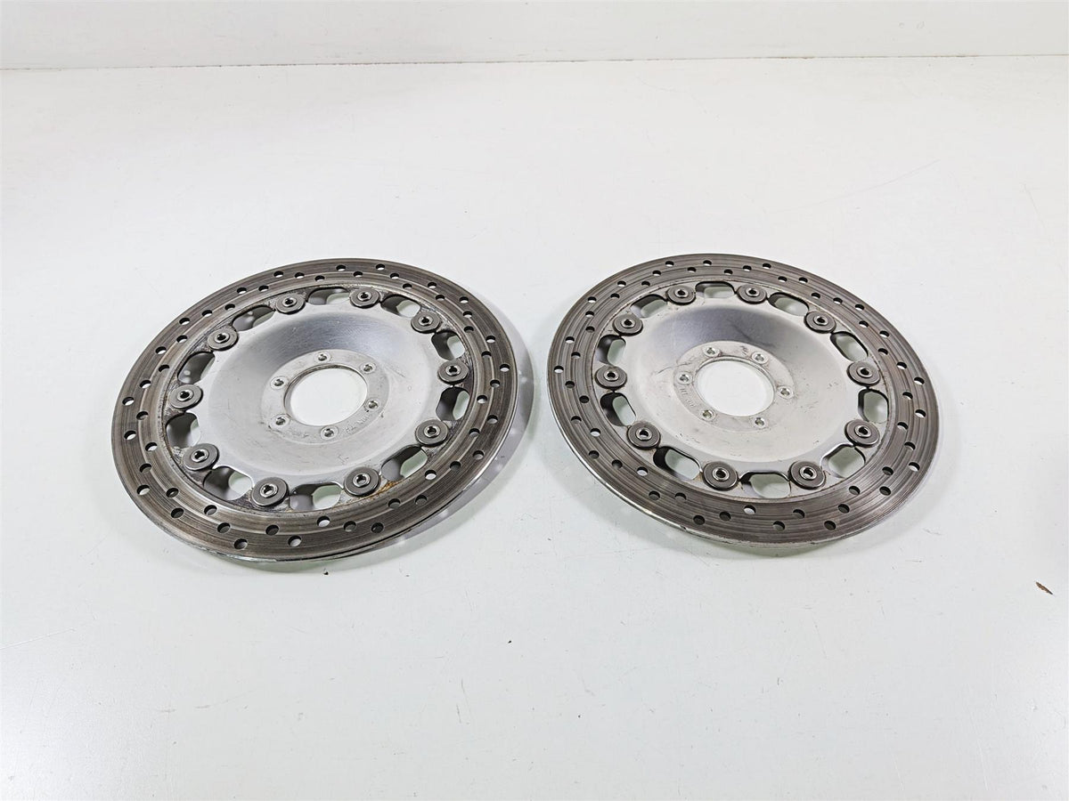 1997 Honda GL1500 CA Valkyrie Front Brake Rotor Disc Set 4.43mm 45220-MZ0-003-Mototech271