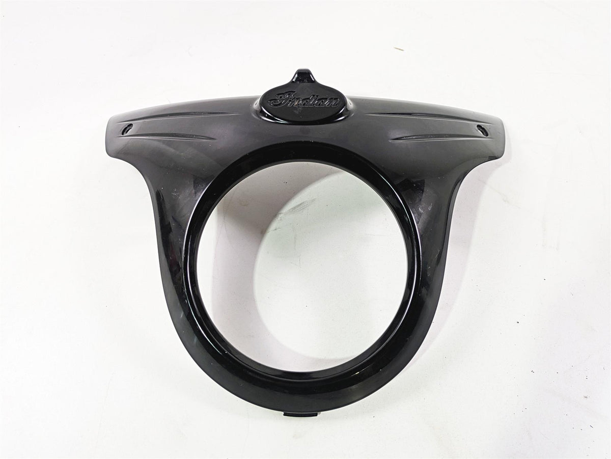 2017 Indian Chieftain Limited Black Headlight Cover Bezel Fairing 5439889 {{ shop.shopifyCountryName }} - Mototech271