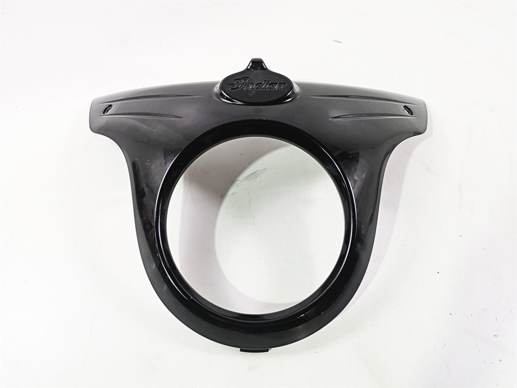 2017 Indian Chieftain Limited Black Headlight Cover Bezel Fairing 5439889 {{ shop.shopifyCountryName }} - Mototech271