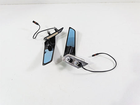 2022 BMW S1000RR K67 Left Right Adjustable Wing Stealth Mirror Turn Signal Set-Mototech271