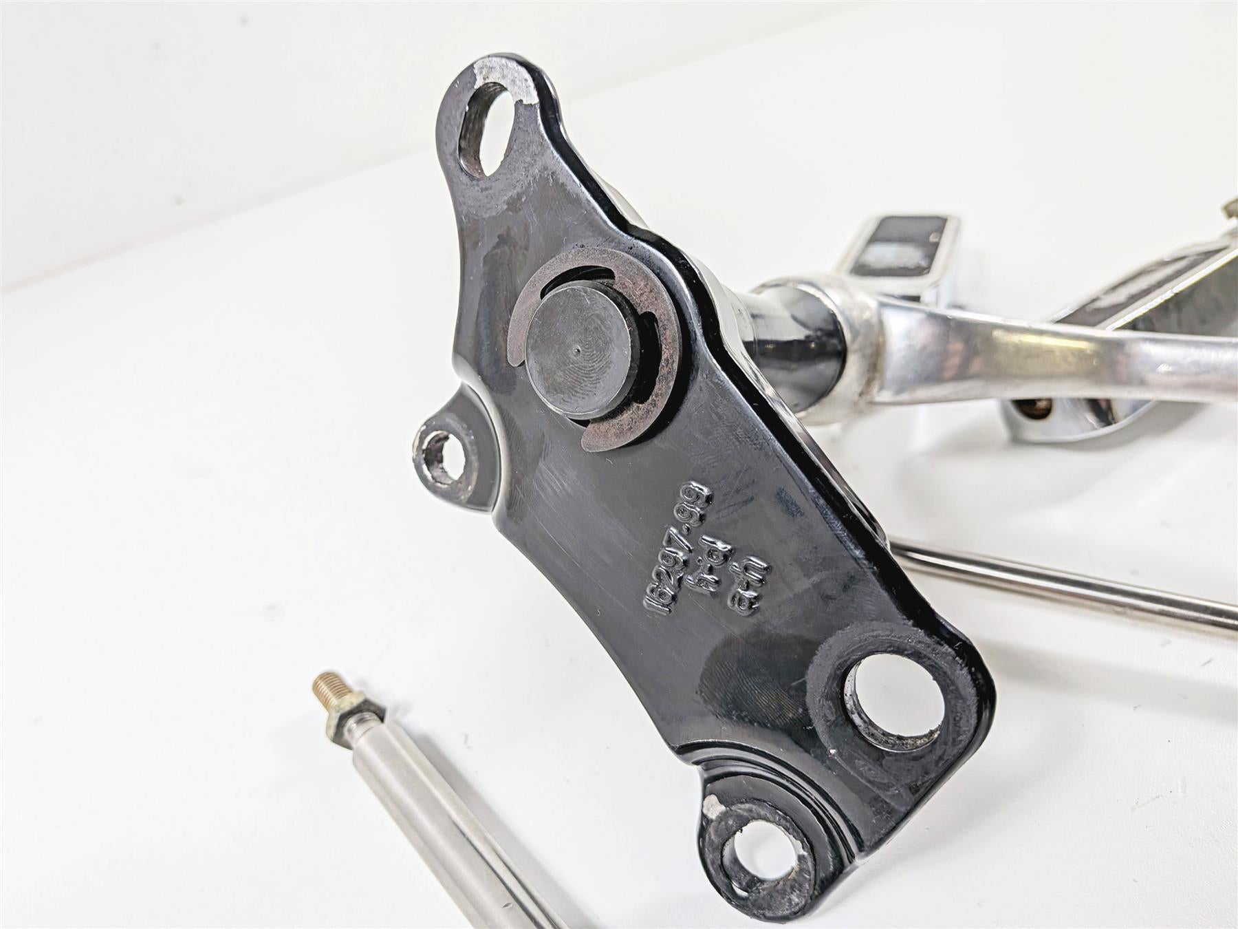 2003 Harley Sportster XL1200 Front Footpeg Shift Brake Lever Set 50951-90 {{ shop.shopifyCountryName }} - Mototech271