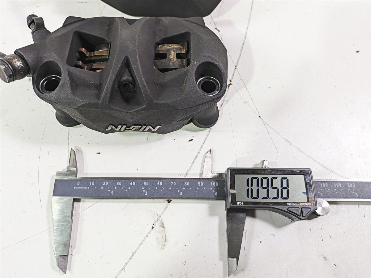 2012 Triumph Daytona 675 Nissin Front Brake Caliper 108mm Set T2021220 T2021230 {{ shop.shopifyCountryName }} - Mototech271