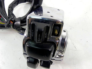 2006 Harley Touring FLHTCU SE E-Glide Left Hand Chrome Control Switch 71597-96B | Mototech271
