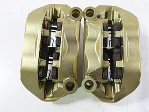 2016 BMW S1000RR K46 Brembo Front Brake Caliper Set Gold 34117714783 34117714784