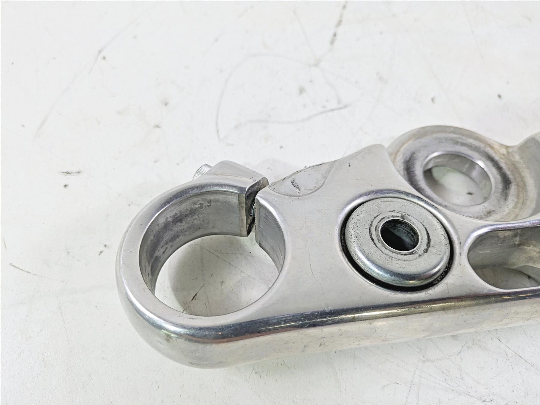 2015 Harley FXDL Dyna Low Rider Upper Triple Tree Steering Clamp 49mm 46278-08 {{ shop.shopifyCountryName }} - Mototech271
