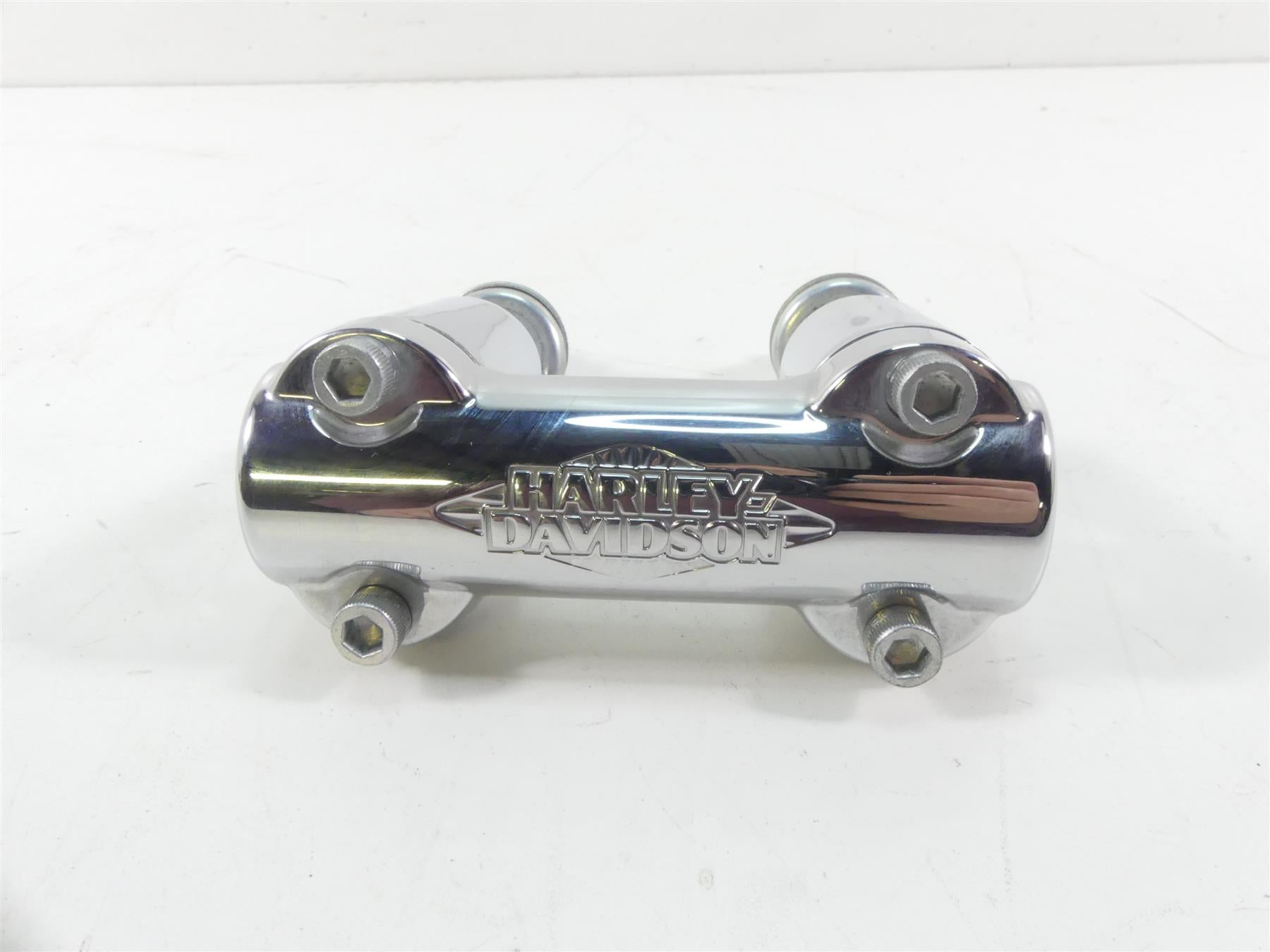 2019 Harley FLHC Softail Heritage Chrome Handlebar Clamp Riser Set 56998-09 {{ shop.shopifyCountryName }} - Mototech271