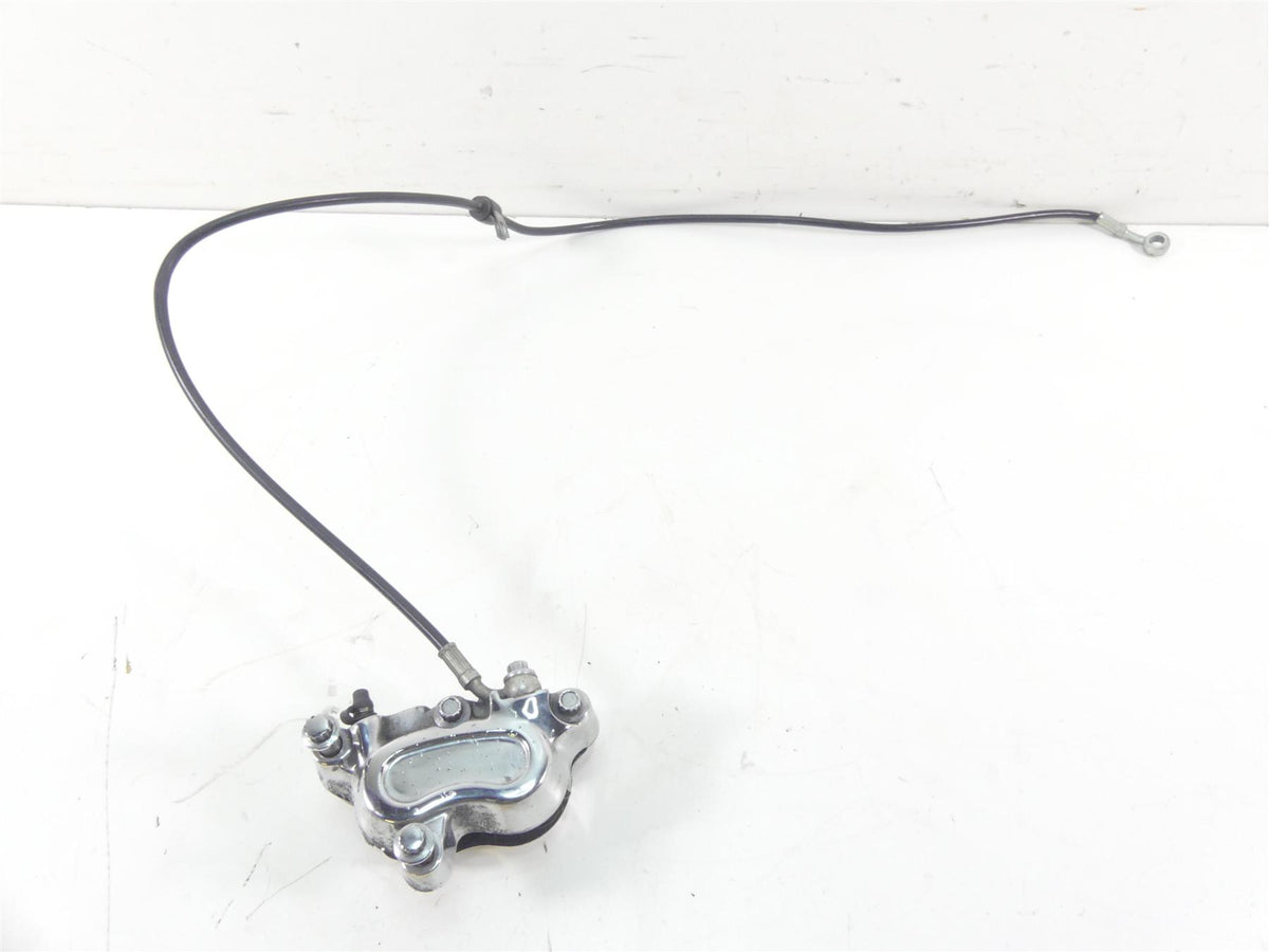 2009 Harley FXDL Dyna Low Rider Front Chrome Pitted Brake Caliper 44046-08 {{ shop.shopifyCountryName }} - Mototech271