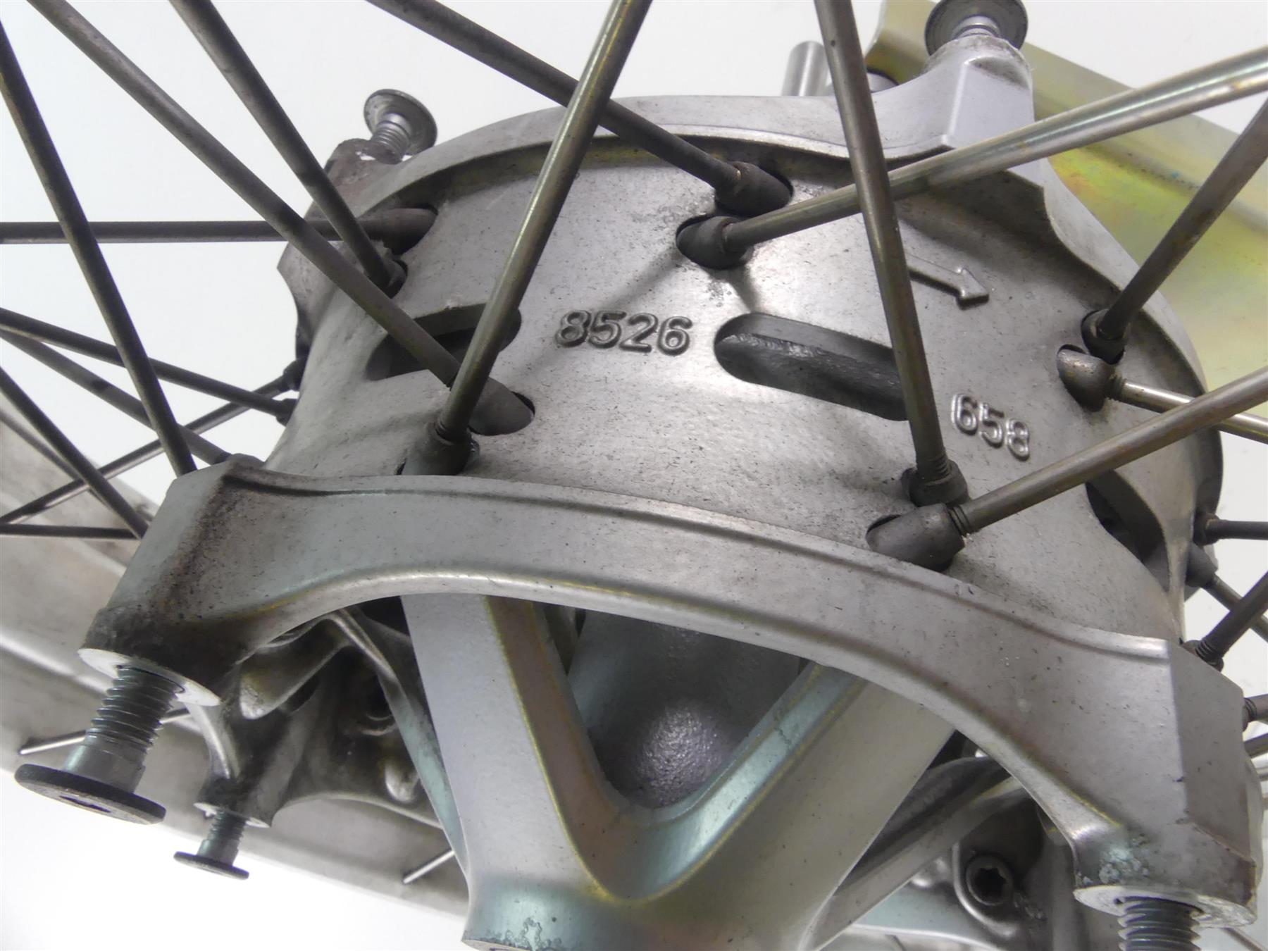 2017 BMW R1200GS GSW K50 Straight Front Spoke Wheel Rim 19x3 36318526665 {{ shop.shopifyCountryName }} - Mototech271