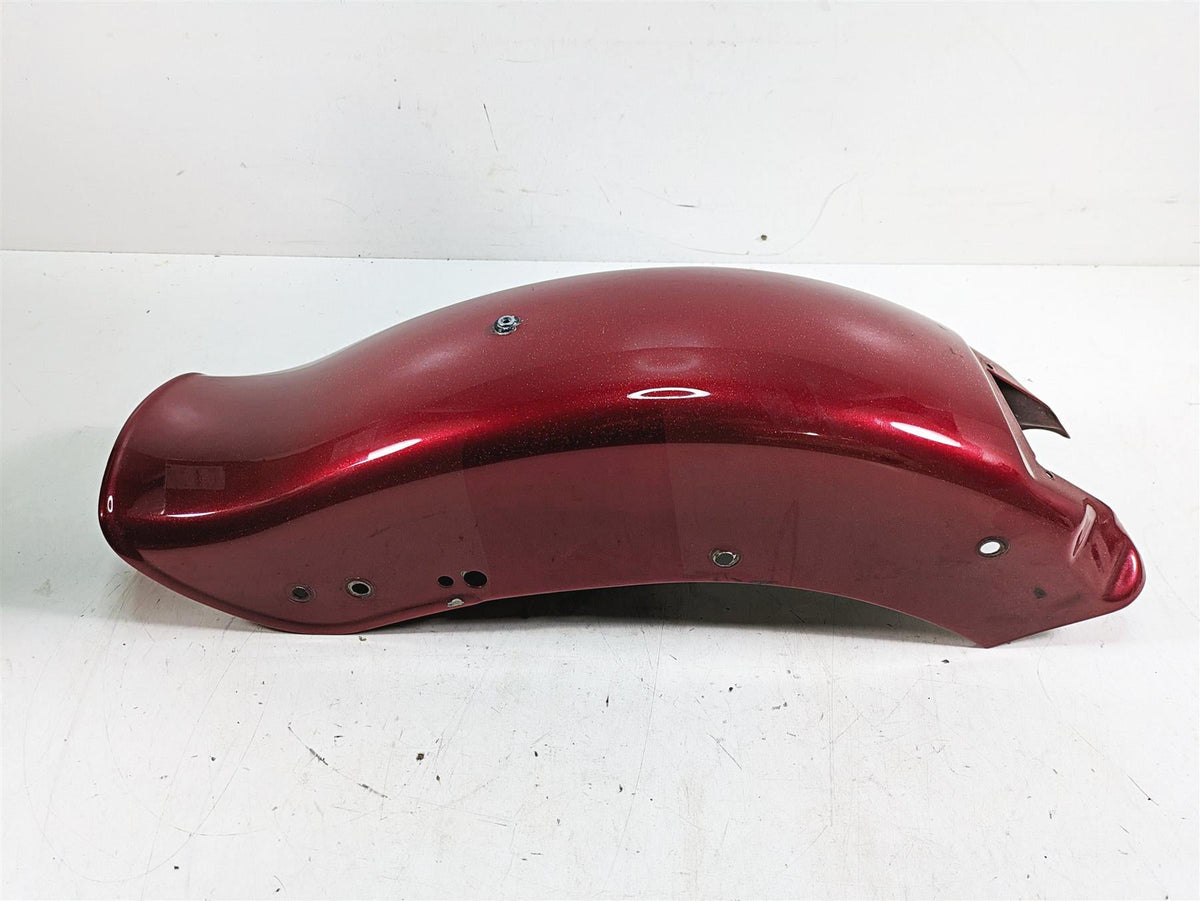 1999 Harley FXSTS Softail Springer Rear Fender Red Pearl Custom Paint 59753-97 {{ shop.shopifyCountryName }} - Mototech271