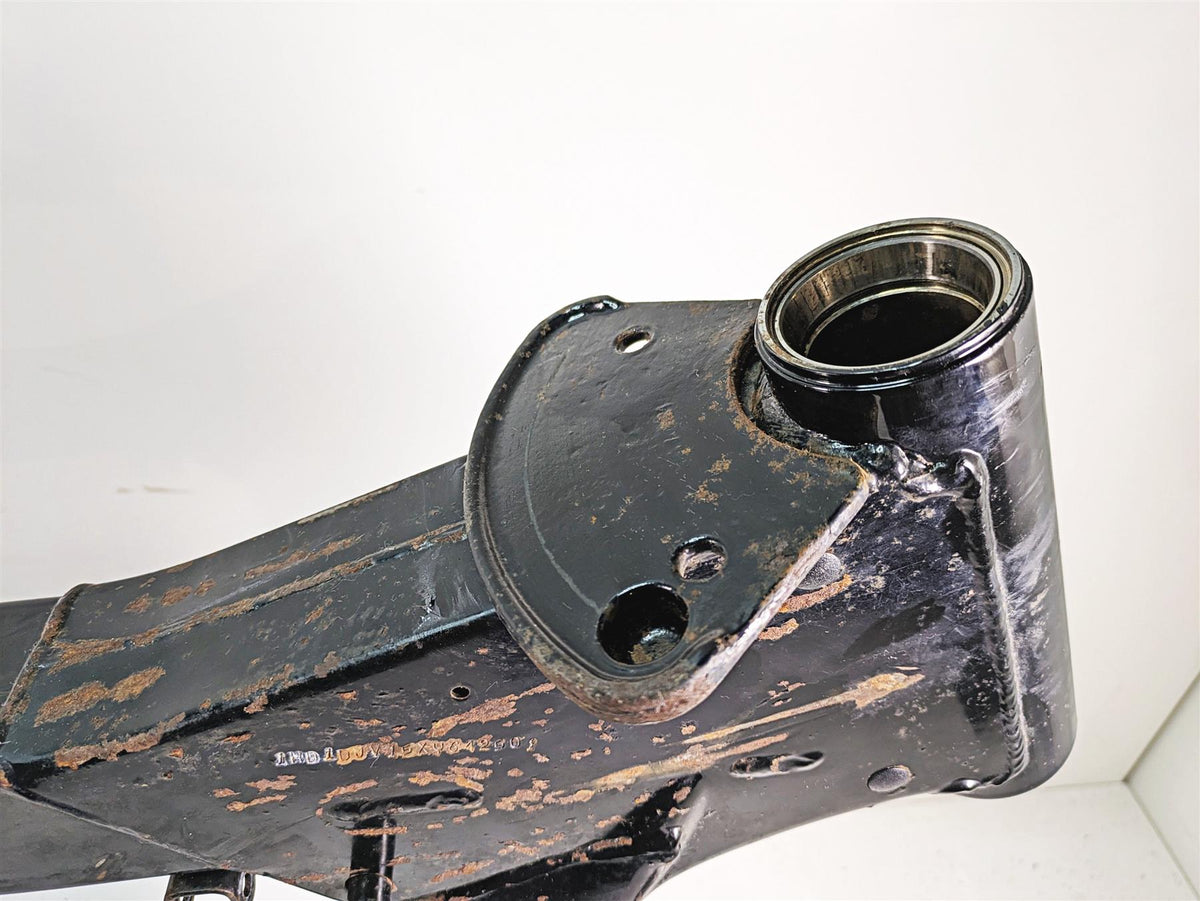 1999 Harley Touring FLHTC Electra Glide Straight Main Frame Chassis With Texas Salvage Title 47900-01 {{ shop.shopifyCountryName }} - Mototech271