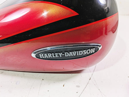 2007 Harley Touring FLHTCU SE CVO E-Glide Fuel Gas Tank Cherry Black Ice 61356-03 {{ shop.shopifyCountryName }} - Mototech271