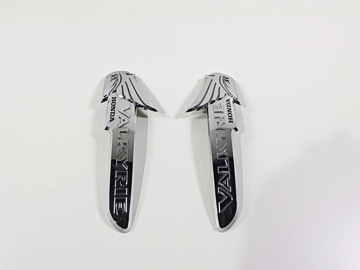 2002 Honda GL1500 CD Valkyrie Deluxe Left Right Tank Badge Emblem Set 1234567 {{ shop.shopifyCountryName }} - Mototech271