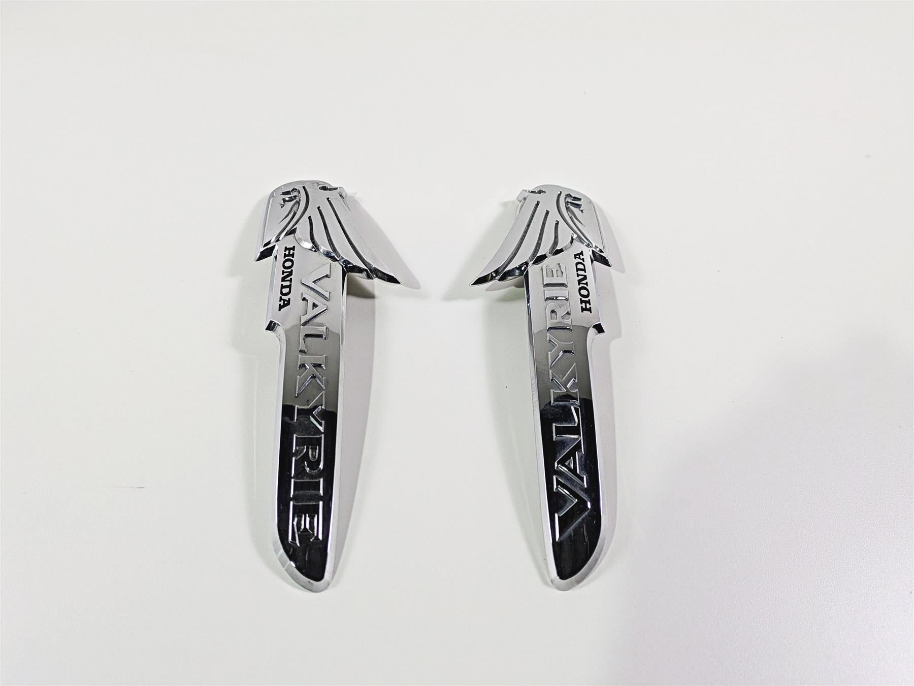 2002 Honda GL1500 CD Valkyrie Deluxe Left Right Tank Badge Emblem Set 1234567 {{ shop.shopifyCountryName }} - Mototech271